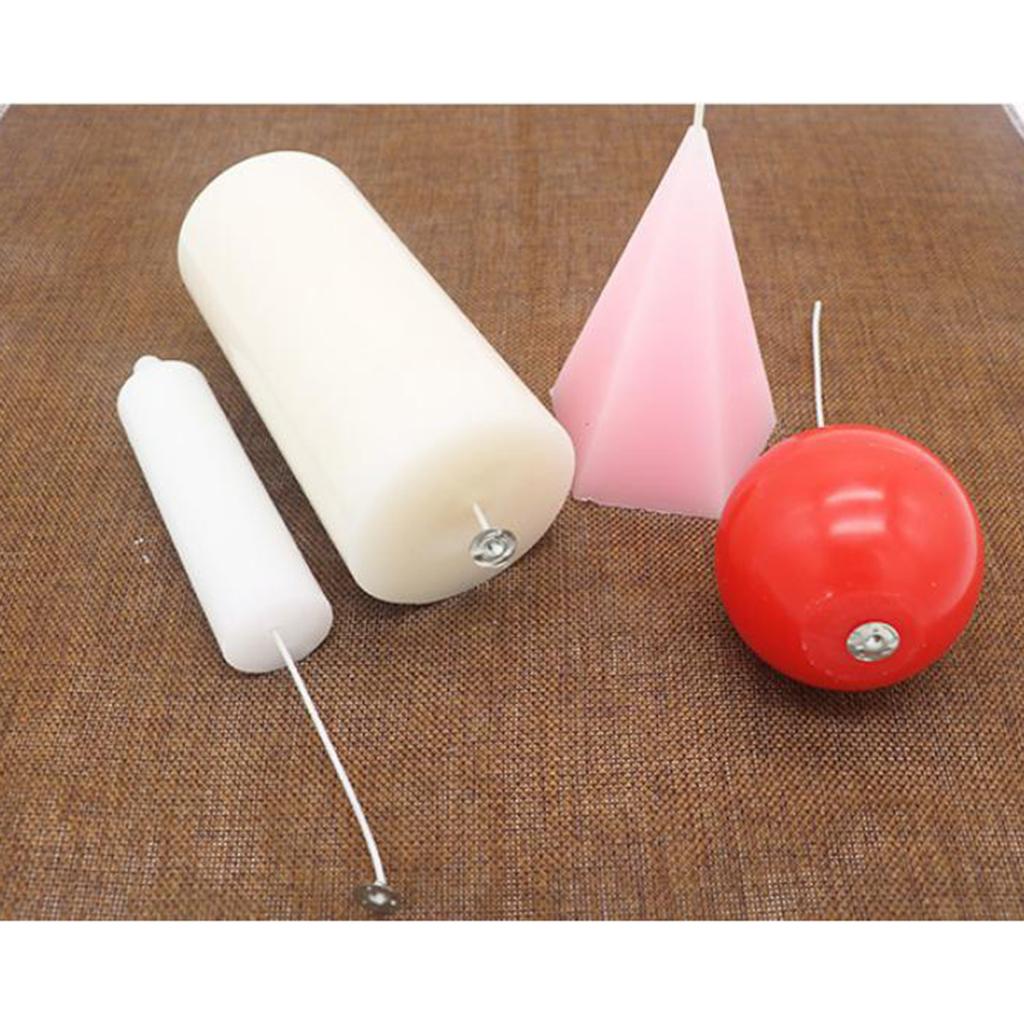Cotton Wick Pre Tabbed - Stoppini in cotone pre-impastati per candele,
