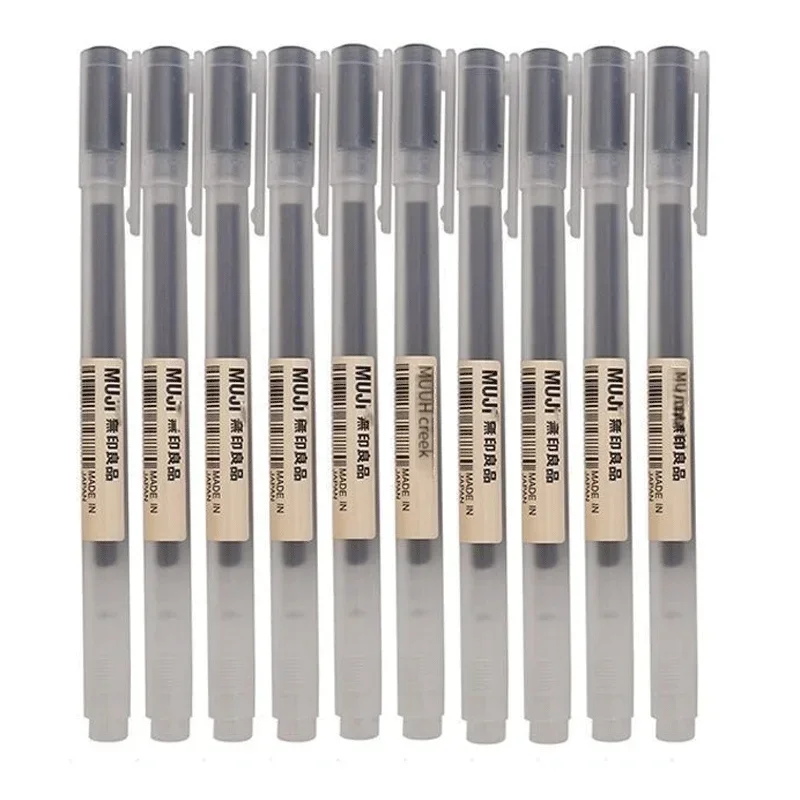 Pentel Pen Energel - 6/8 Pz/set MUJIs Penna Gel Nero/Rosso/Blu
