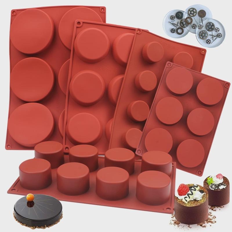 Candle Making Business - Stampo in Silicone Rotondo per Sapone,
