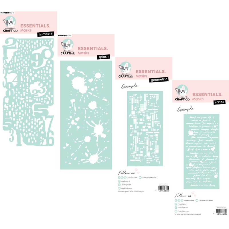 Candle Making Books - Fustelle in metallo con numeri nascosti