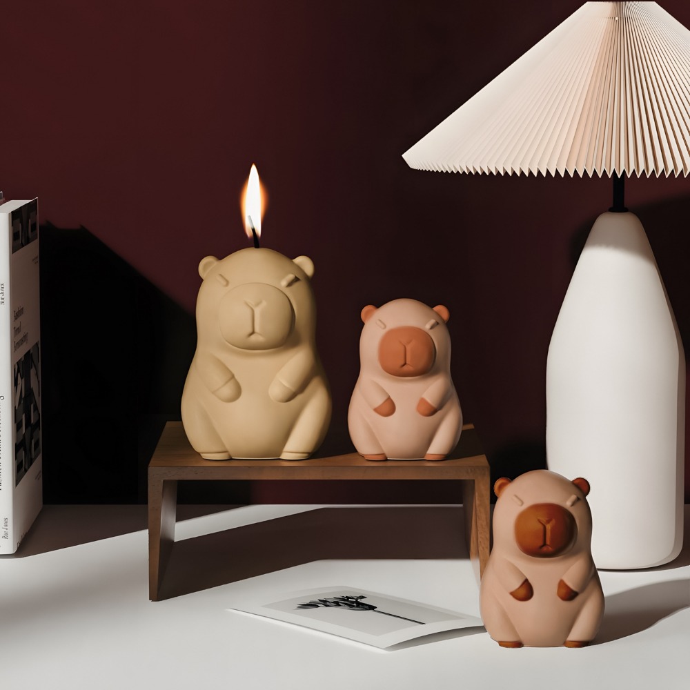 Capibara in piedi candela prof - Candle Making Course recensione e prezzo