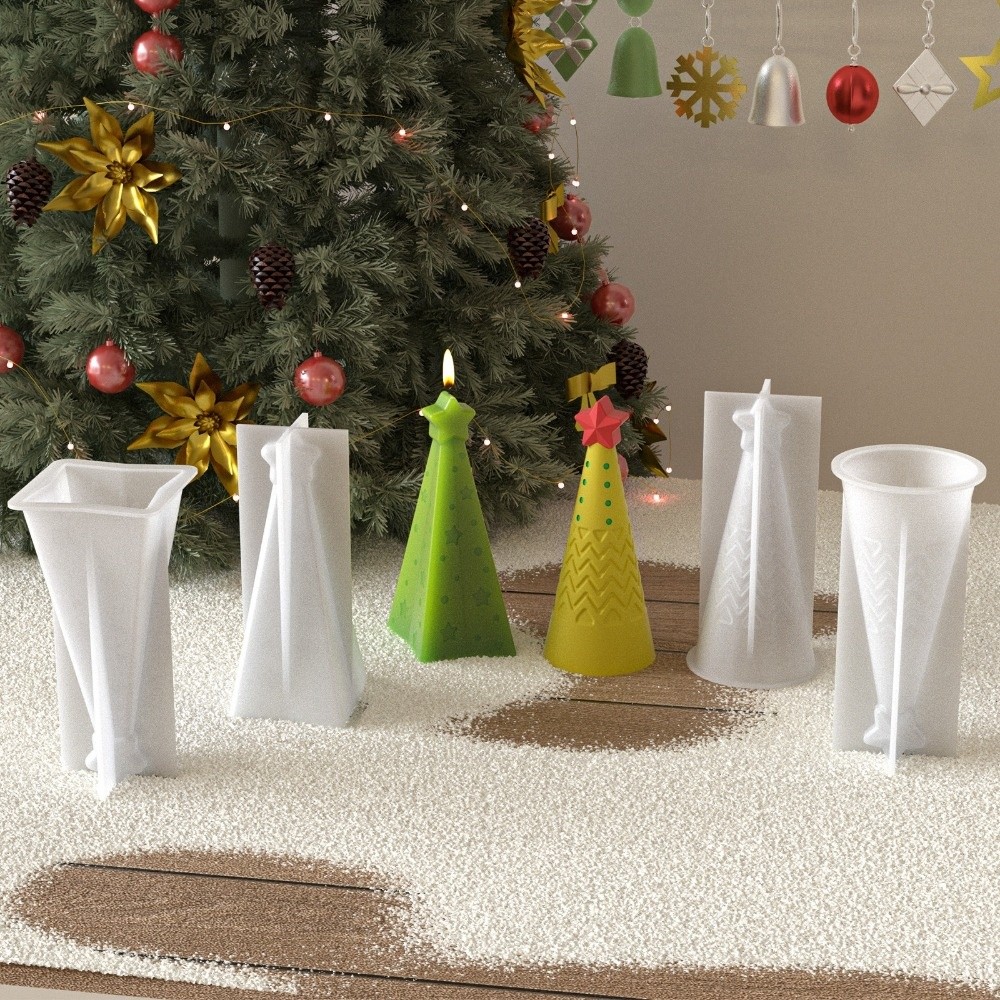 Nuovo silicone cono di Natale  - Candle Making Kit Xmas recensione e prezzo