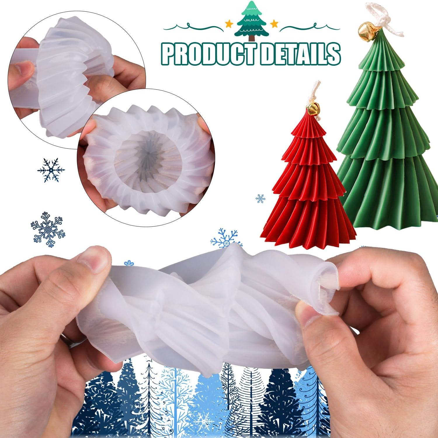 Kit Stampo in Silicone per Can - Candle Making Kit Xmas recensione e prezzo