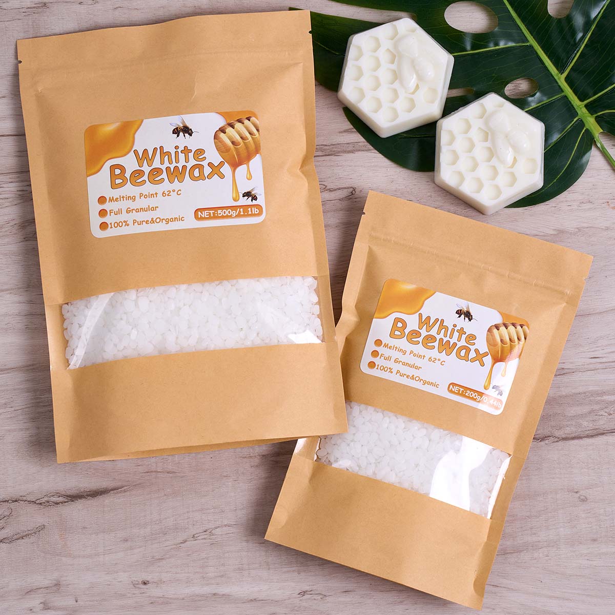 1000g Cera d'api bianca Candel - Candle Making Los Angeles recensione e prezzo
