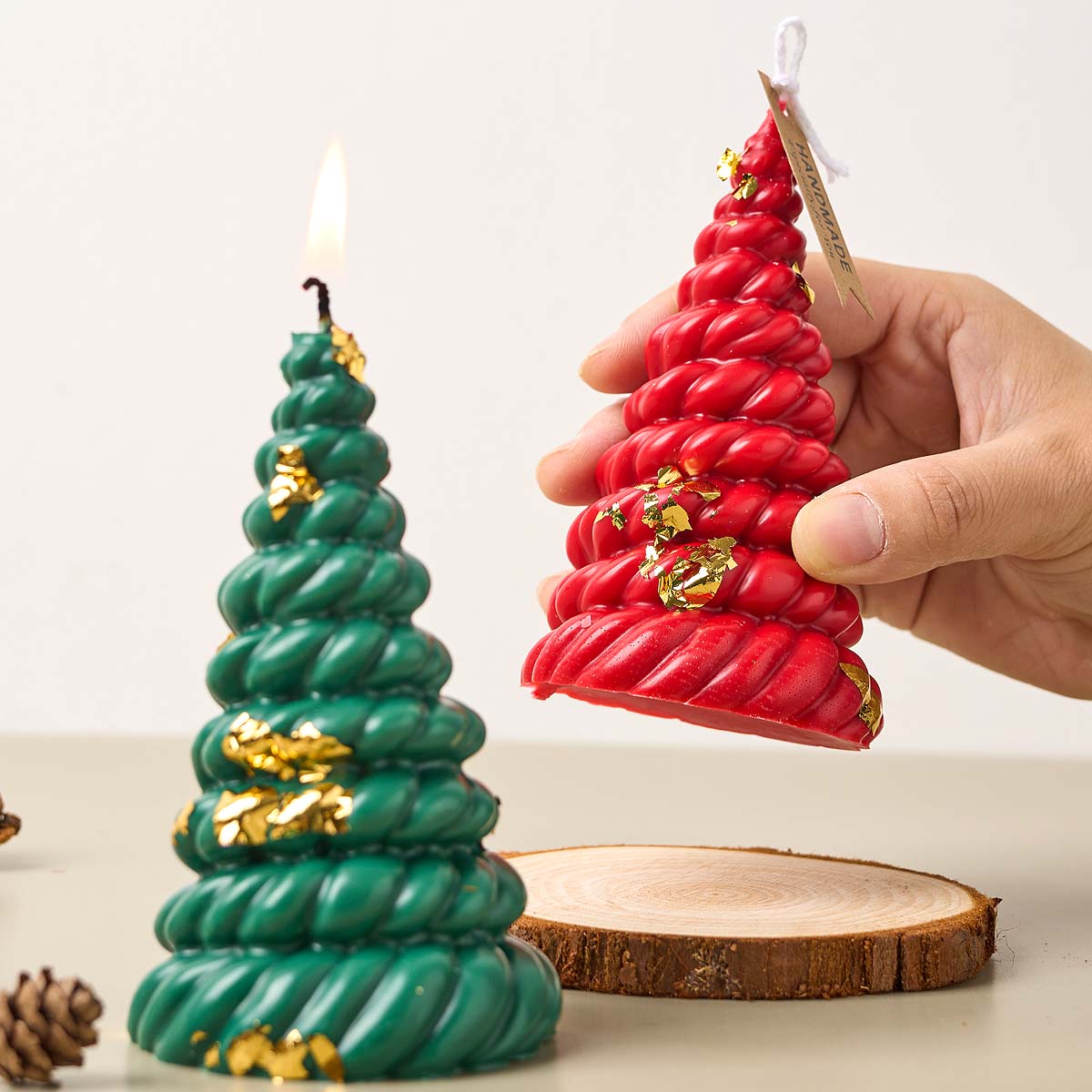 3D Corda di canapa Albero di N - Candle Making Kit Xmas recensione e prezzo