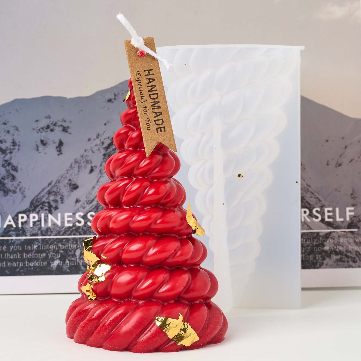 3D Corda di canapa Albero di N - Candle Making Kit Xmas recensione e prezzo