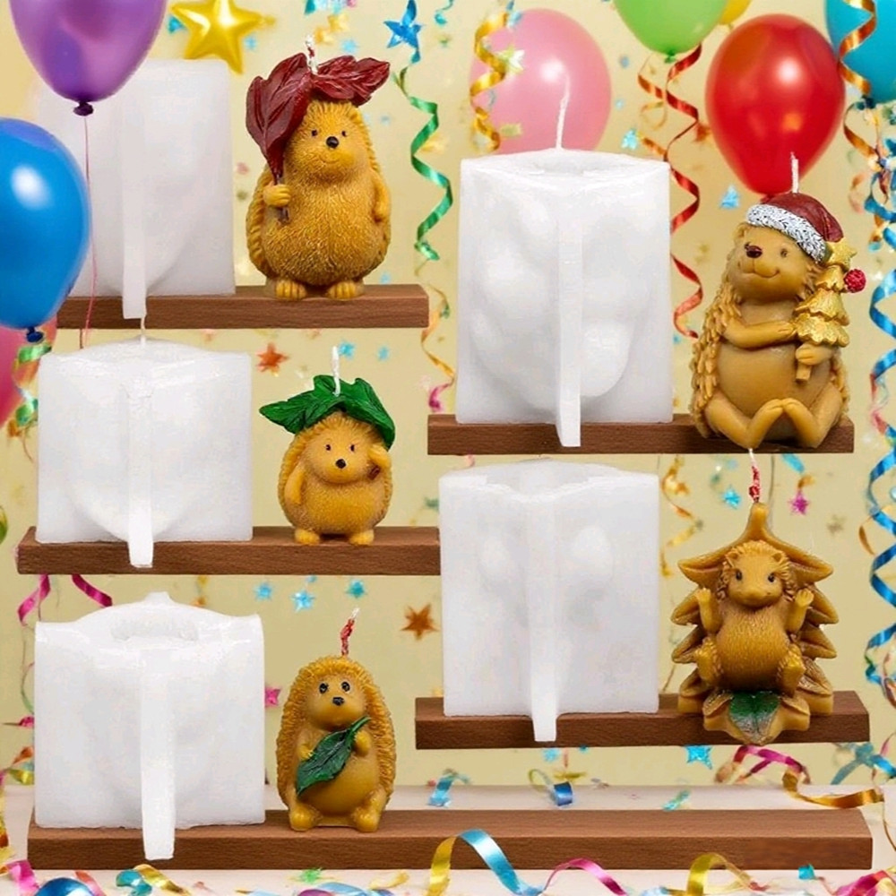 3D Autunno Hedgehog Party Nata - Candle Making Kit Xmas recensione e prezzo
