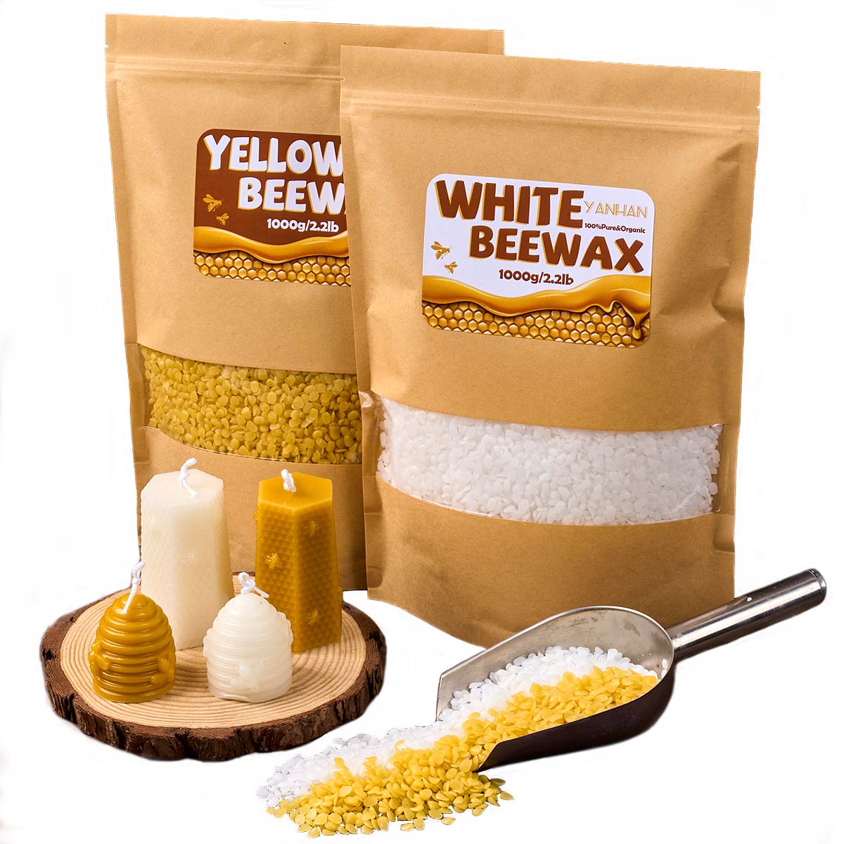 1000g puro naturale granulare  - Candle Making Los Angeles recensione e prezzo