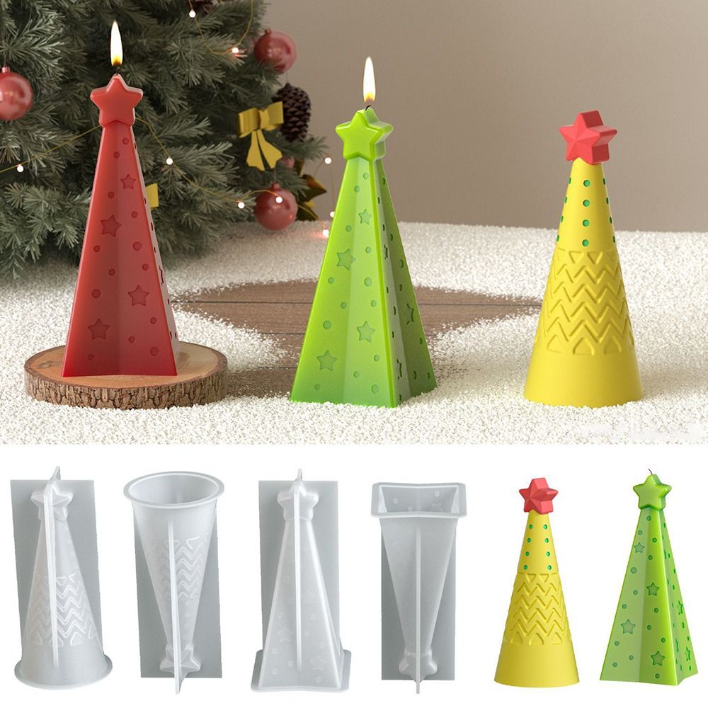 Nuovo silicone cono di Natale  - Candle Making Kit Xmas recensione e prezzo