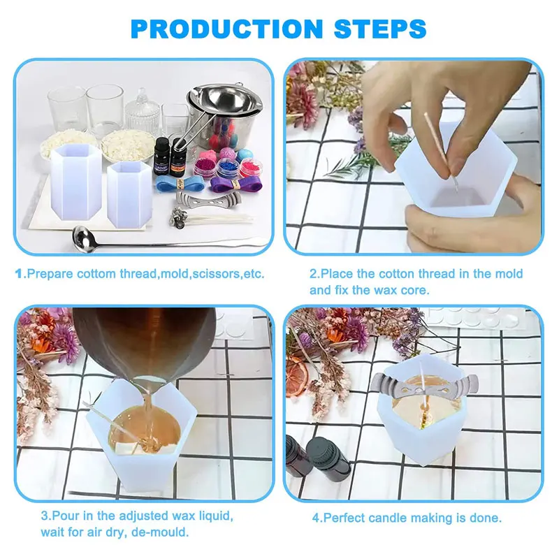 Stampi per candele in silicone - Candle Making Course recensione e prezzo