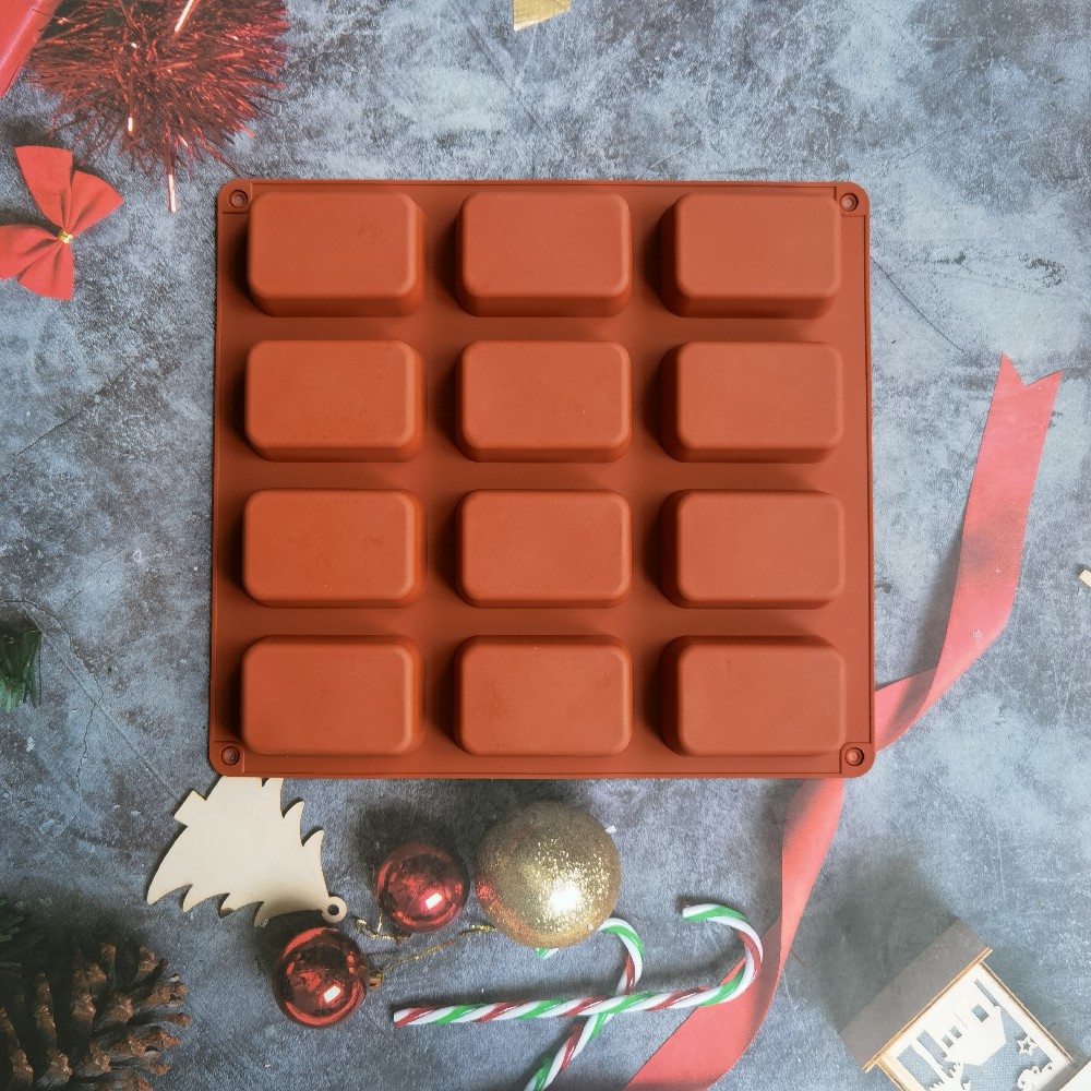 12 cavità quadrato Silicone sa - Candle Making Course recensione e prezzo