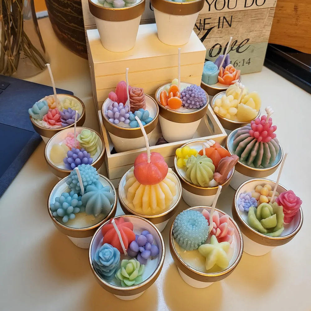 6 pezzi stampi per candele in  - Candle Making Course recensione e prezzo