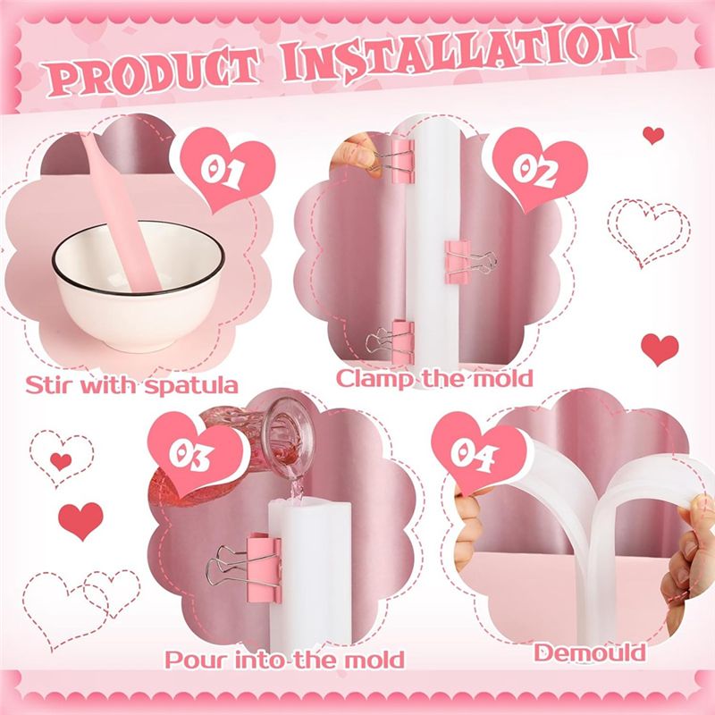 Stampo in silicone leggero a 6 - Candle Making Youtube recensione e prezzo